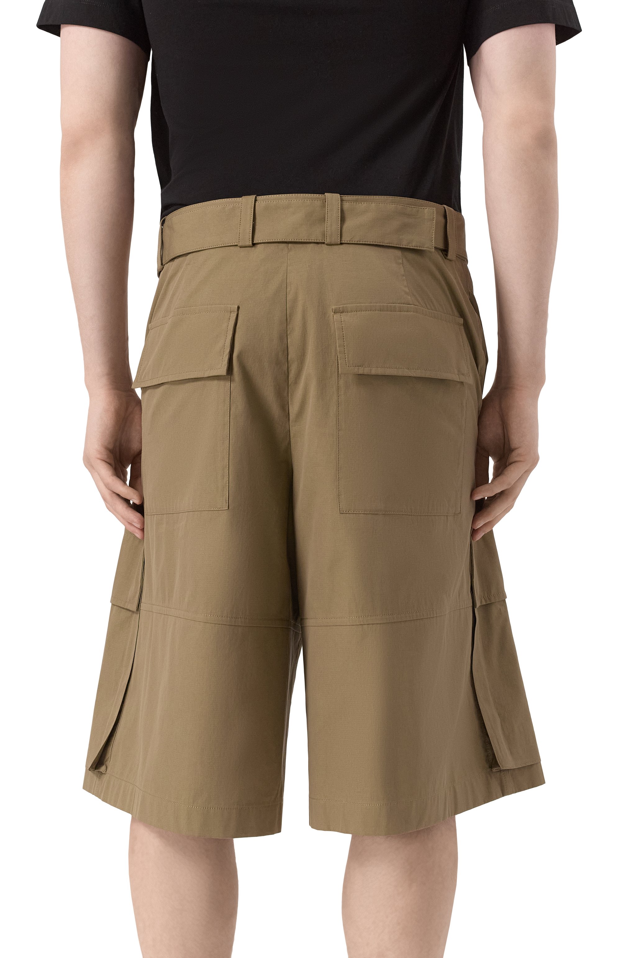 Шорты из хлопка и шелка JIL SANDER, арт. J22KA0287-J45287, фото 4