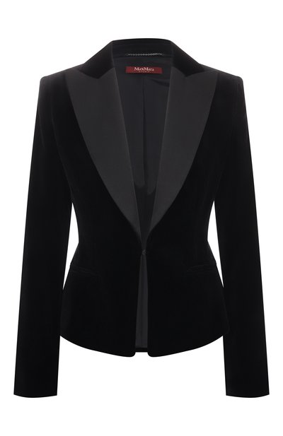 Женский бархатный жакет MAX MARA STUDIO, арт. E0LIE