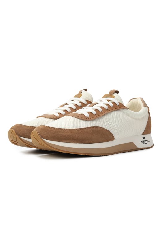 Комбинированные кроссовки Raro Weekend Max Mara RAR0 Бежевый RAR0