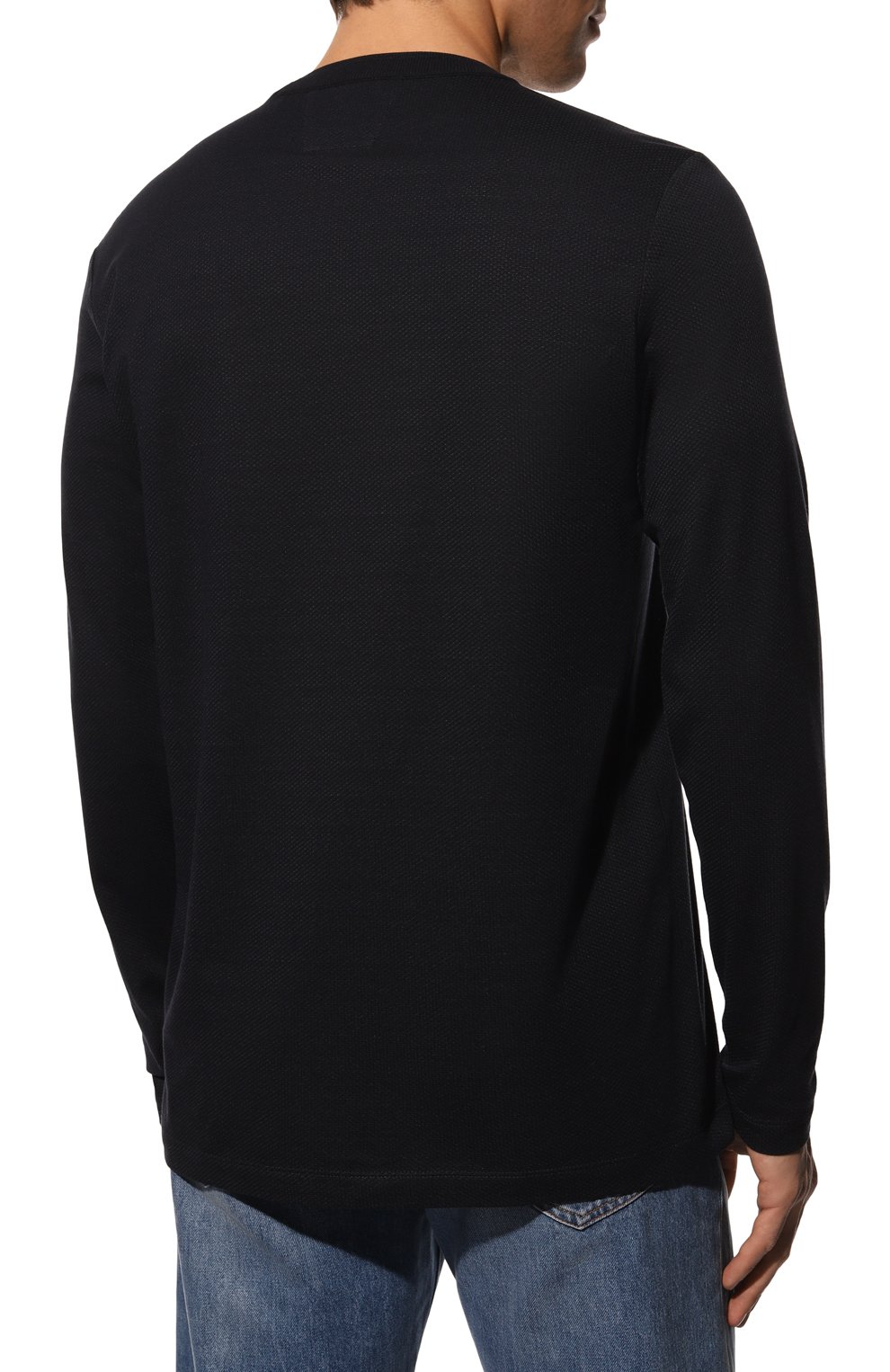 Лонгслив из хлопка и шелка BOSS, арт. 50484370, фото 4