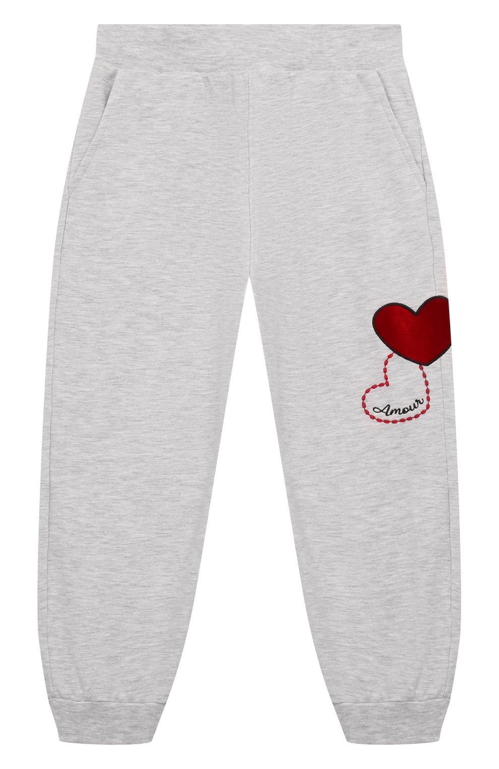 Хлопковые джоггеры MONNALISA, арт. 19D420, фото 1