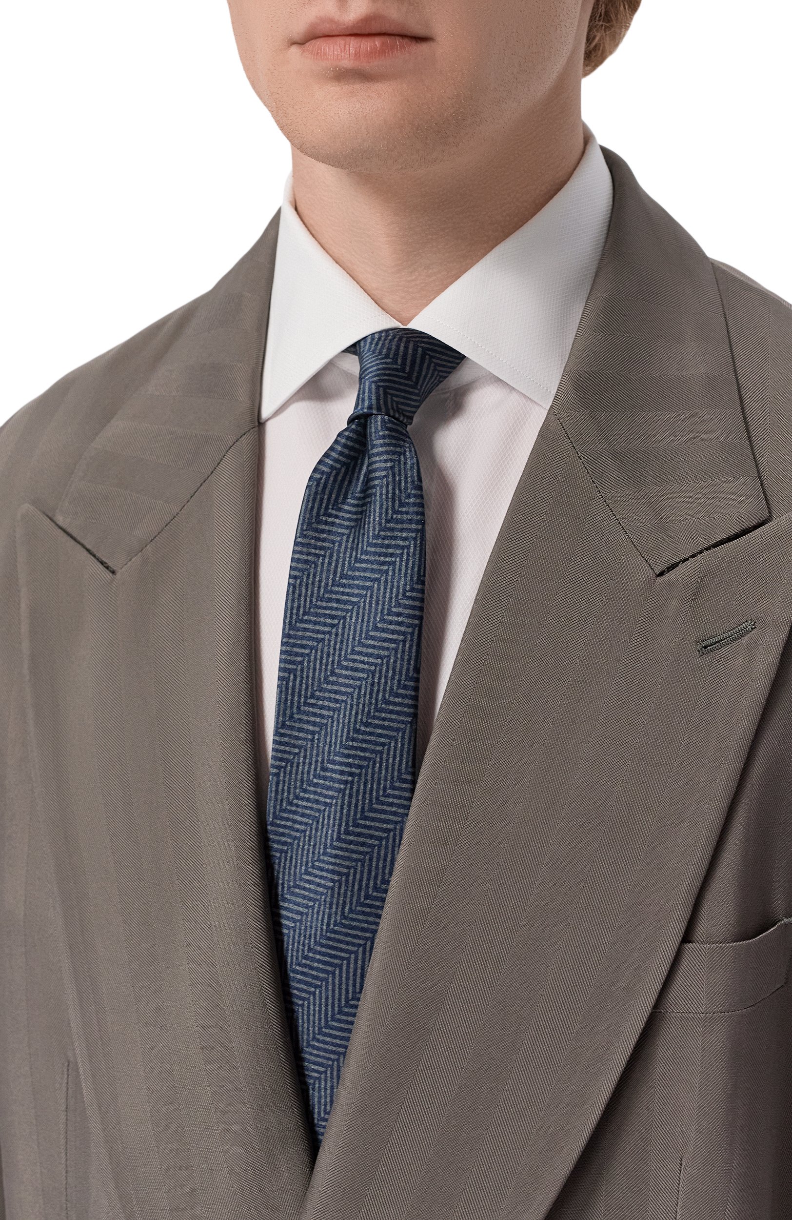 Шелковый галстук GIORGIO ARMANI, арт. GM000803/TE22462, фото 2