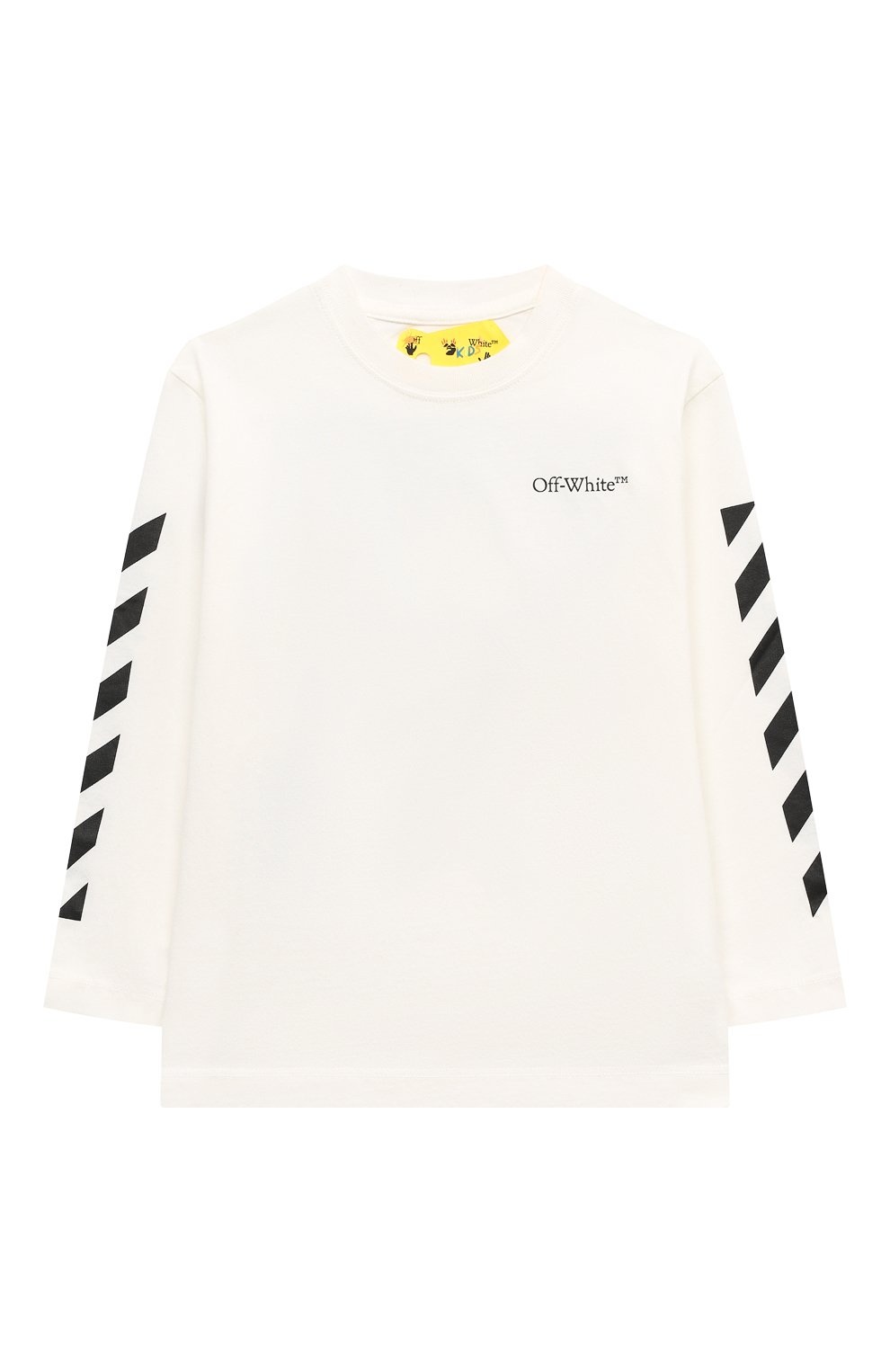 Хлопковый лонгслив OFF-WHITE, арт. 0BAB001F23JER001, фото 1