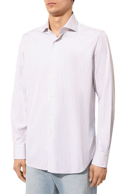 Хлопковая рубашка ALESSANDRO GHERARDI, арт. BR1-3G-7T/P402, фото 3