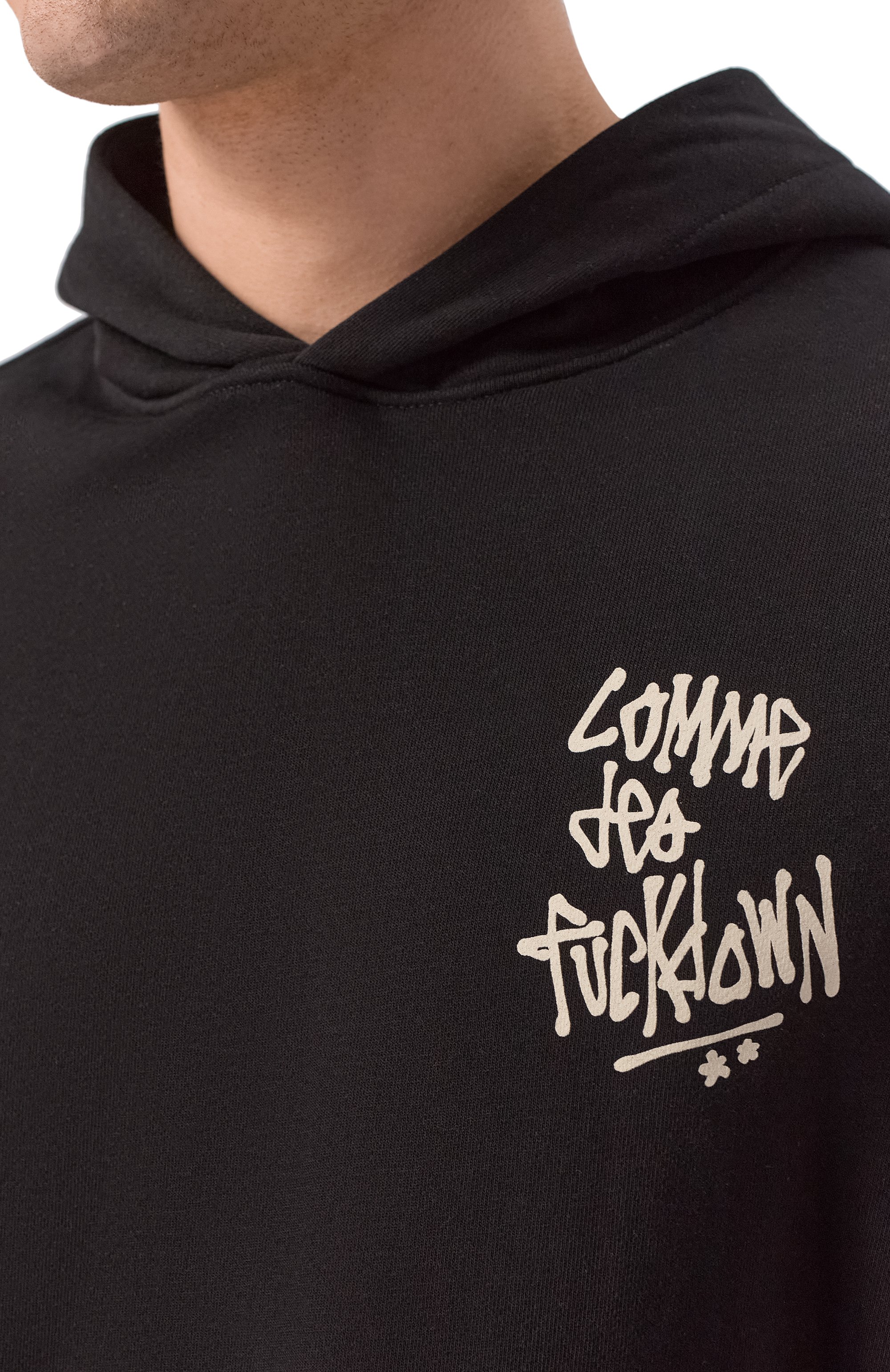 Хлопковое худи COMME DES FUCKDOWN, арт. CFABM02000, фото 5