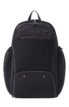 Мужской рюкзак styven BOSS черного цвета, арт. 50536298 | Фото 1 (Ремень/цепочка: На ремешке; Размер: large; Материал сплава: Проставлено; Материал: Текстиль; Драгоценные камни: Проставлено; Стили: Кэжуэл; Сумки-технические: Рюкзаки - большие)
