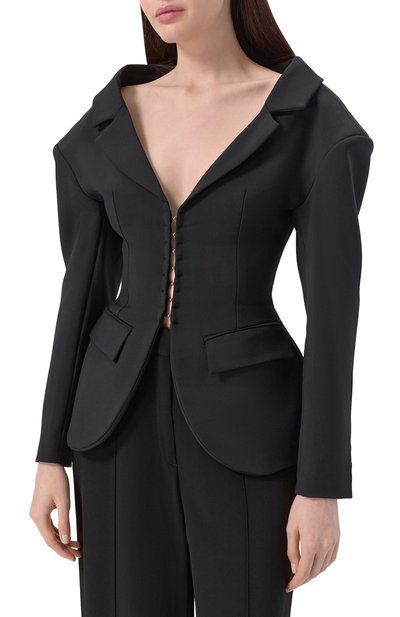 Шерстяной жакет GIUSEPPE DI MORABITO, арт. 06PSJA146 16327C, фото 3