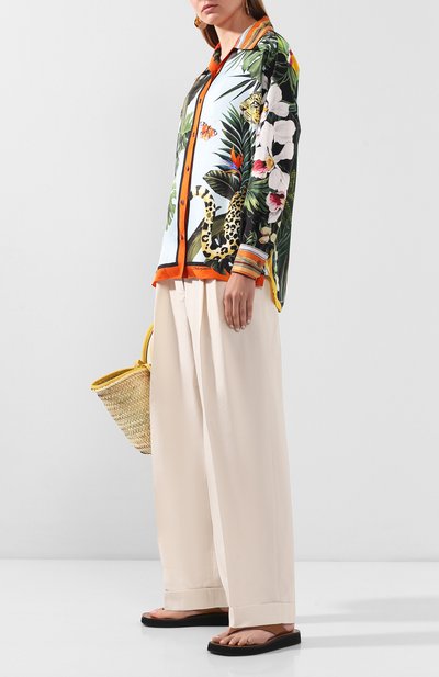 Шелковая рубашка DOLCE & GABBANA, арт. F5N12T/GDV25, фото 2
