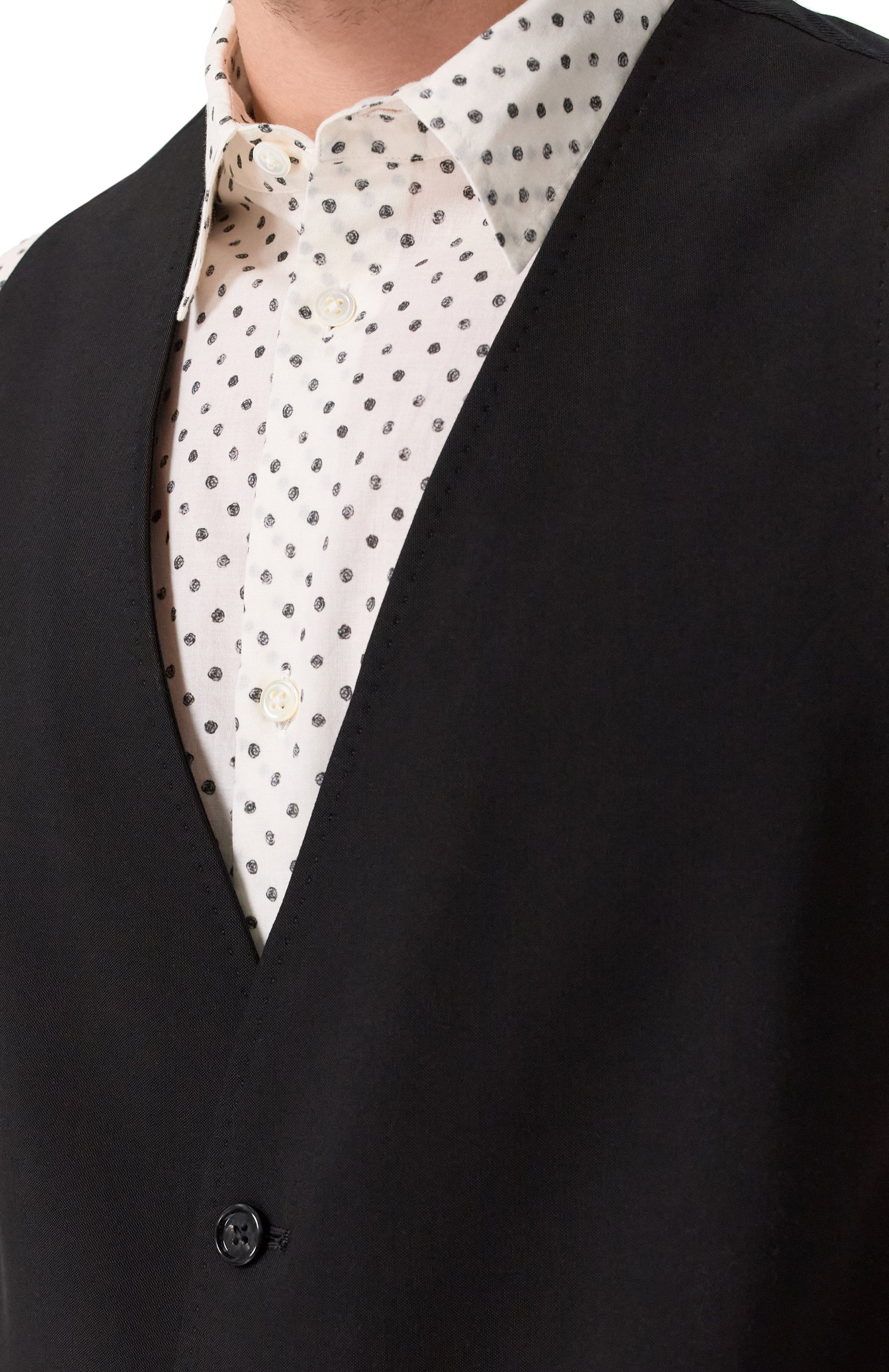 Жилет из вискозы ANN DEMEULEMEESTER, арт. B0012391/FA558, фото 5