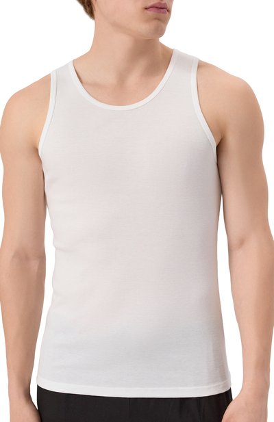 Майка ZEGNA белого цвета по цене 18500 руб., арт. N3D13/179, фото 5 Майка ZEGNA, арт. N3D13/179, фото 5