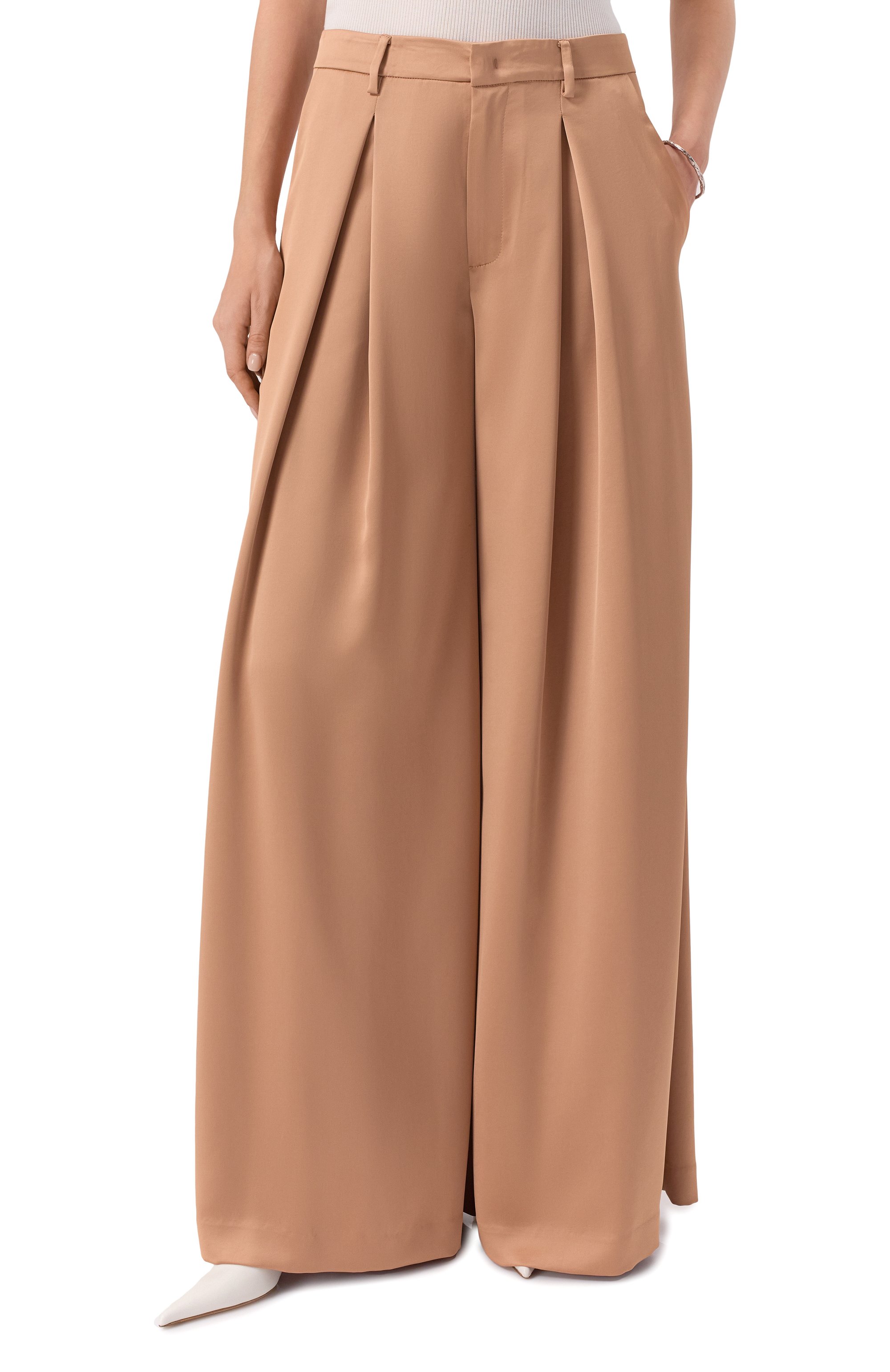 Атласные брюки THE ANDAMANE, арт. T170443C/TNP229, фото 3