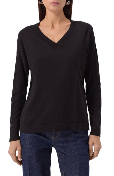 Пуловер из шелка и хлопка WEEKEND MAX MARA, арт. RANIA, фото 3