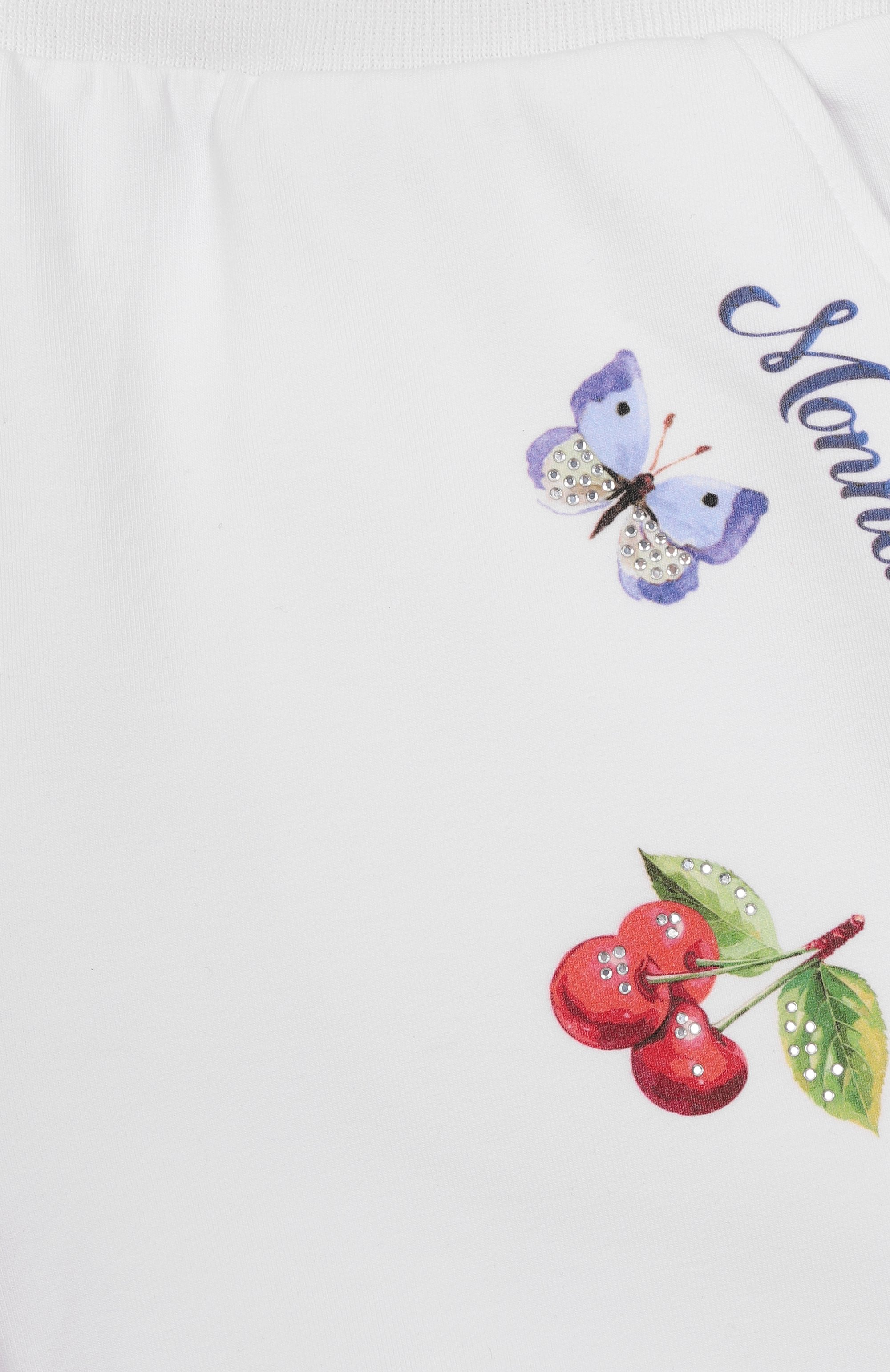 Хлопковые шорты MONNALISA, арт. 19E416, фото 3