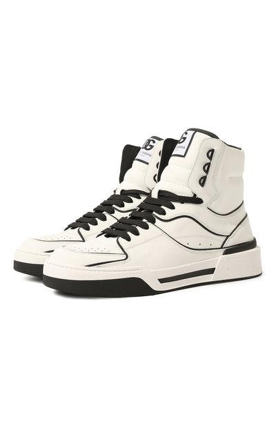 Кожаные кеды new roma DOLCE & GABBANA, арт. CS2037/AY965, фото 1