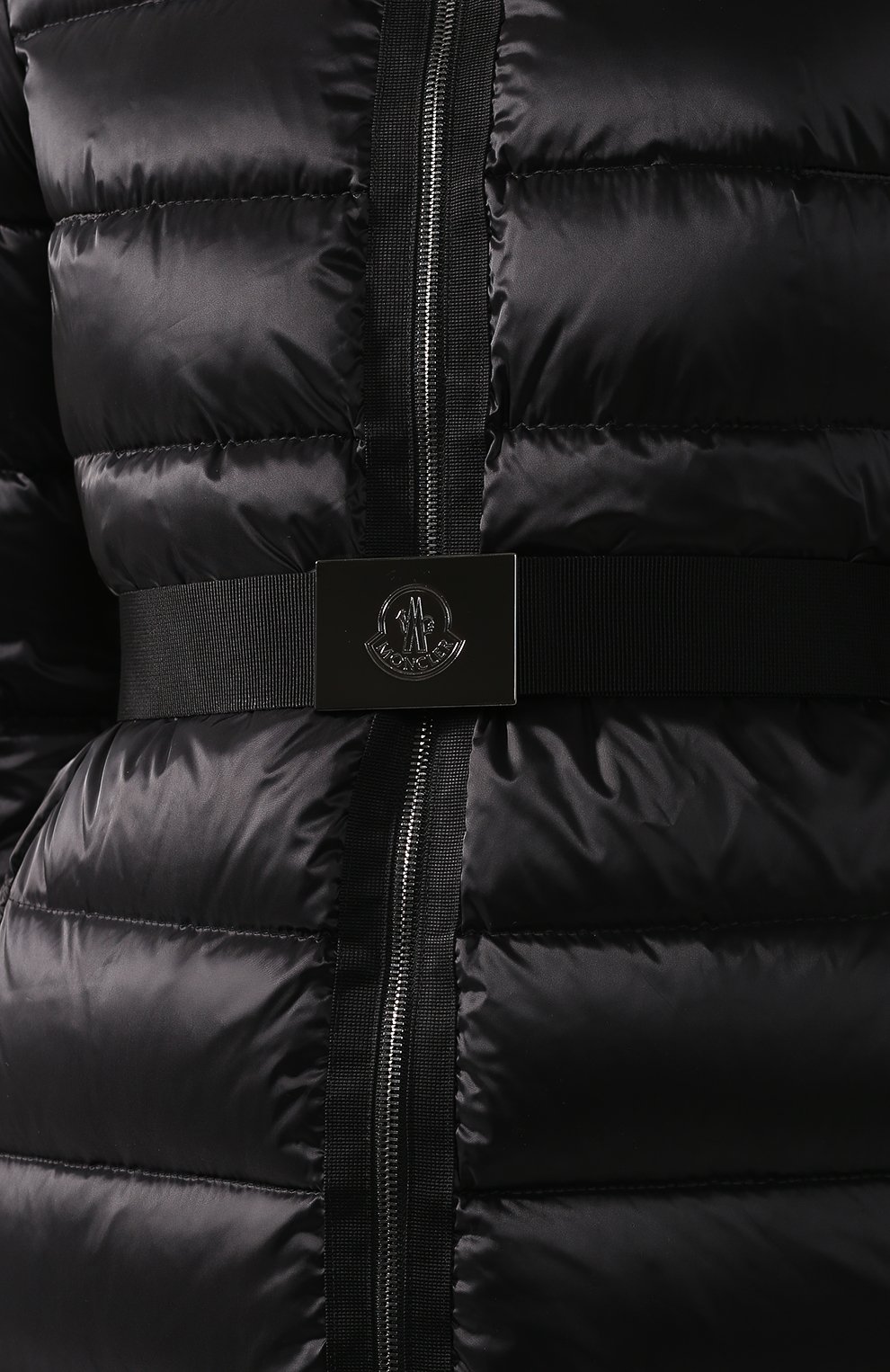 Пуховик с поясом и меховой отделкой капюшона MONCLER, арт. D2-093-49330-20-57869, фото 5