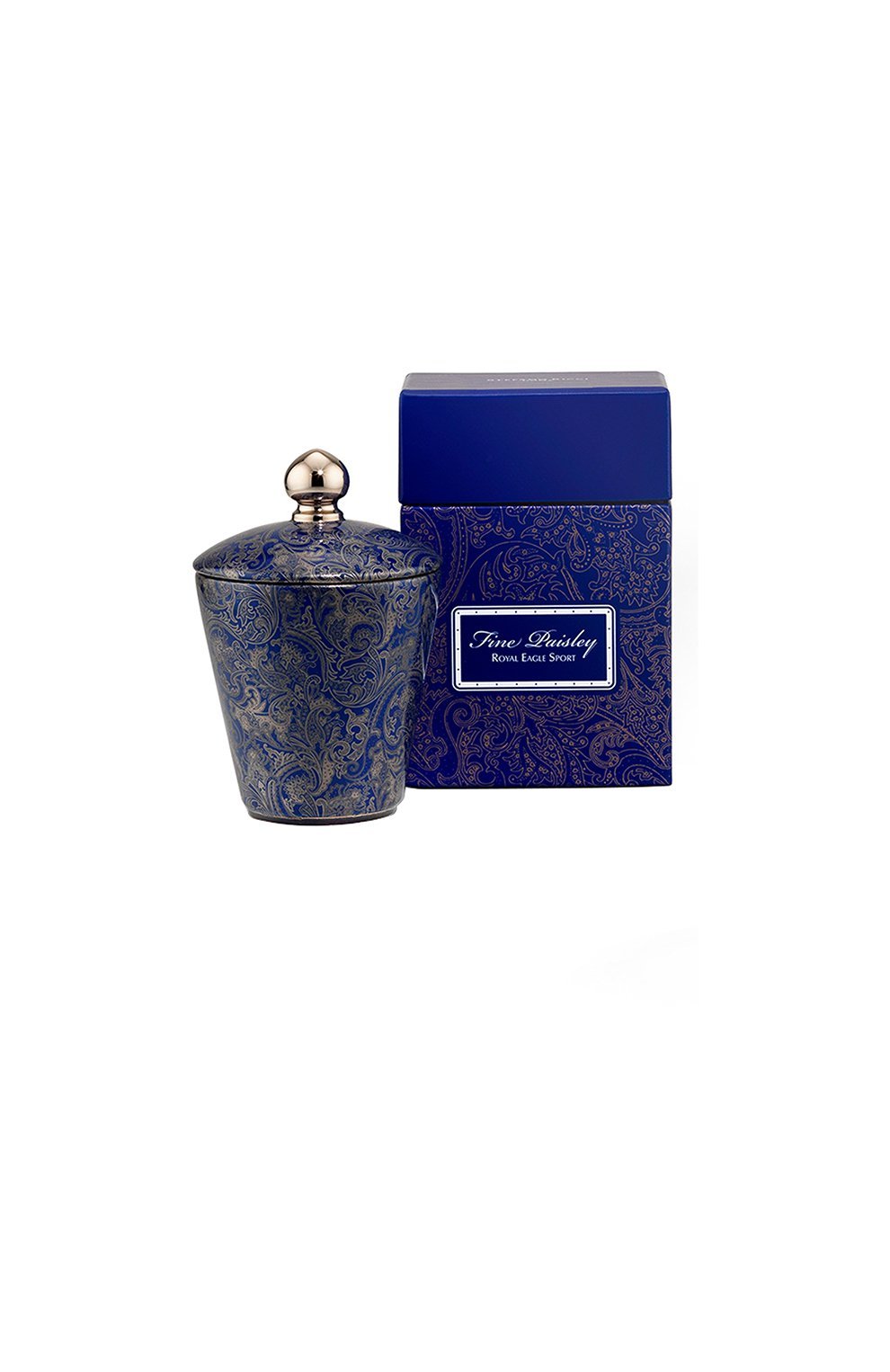 Подсвечник с крышкой blue fine paisley STEFANO RICCI, арт. 0ACAN002/VELIN5, фото 3