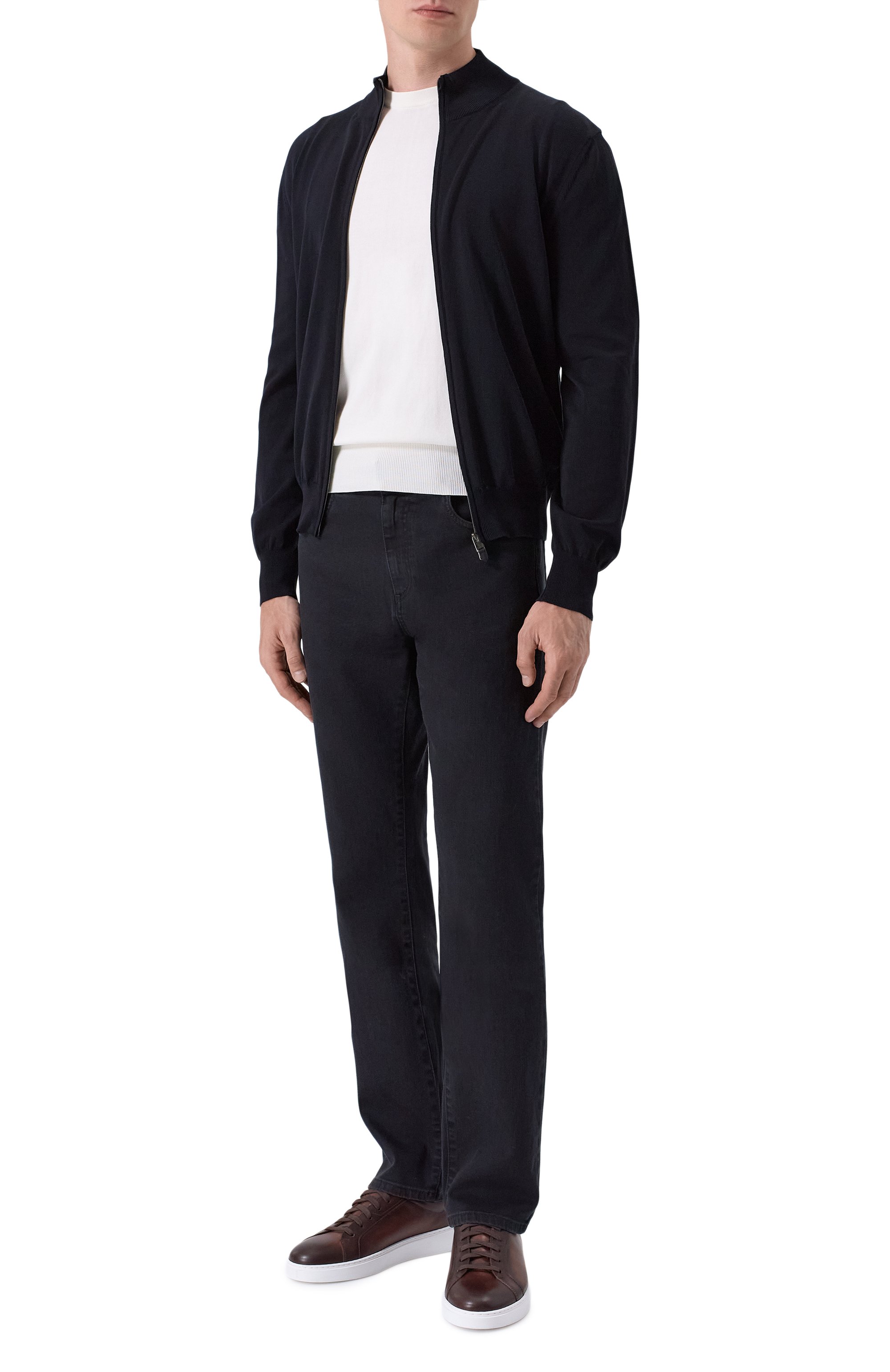 Хлопковый джемпер CANALI, арт. C0719/MK02459, фото 2