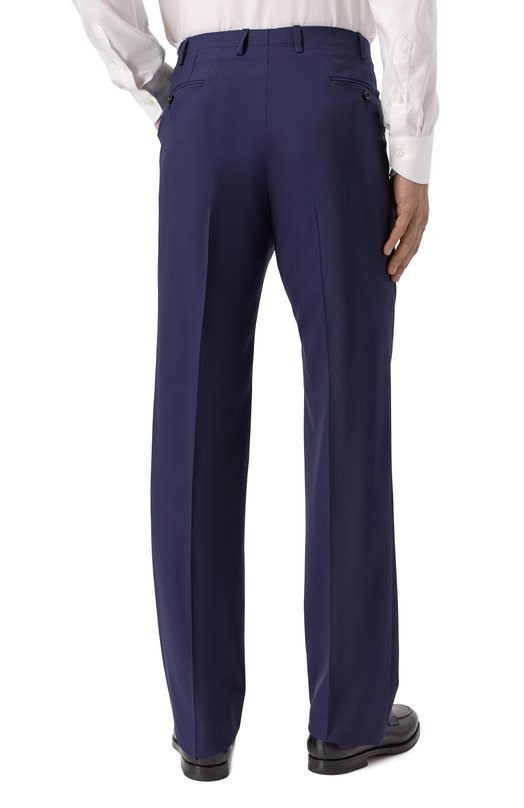 Шерстяной костюм Kiton UA81K0633E07 Синий  UA81K0633E07 Фото 7