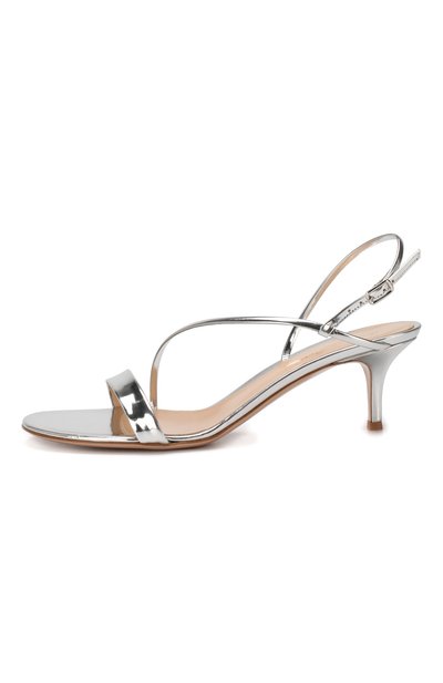 Кожаные босоножки manhattan  55 GIANVITO ROSSI, арт. G30142.55RIC.METARGE, фото 3