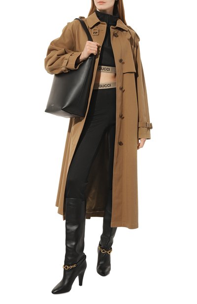 Топ the north face x gucci GUCCI черного цвета по цене 70560 руб., арт. 672399 XJDS6, фото 2 Топ the north face x gucci GUCCI, арт. 672399 XJDS6, фото 2
