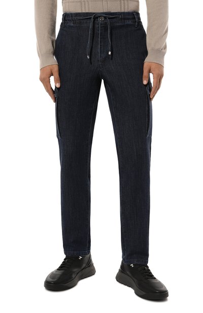 Джинсы hybrid fit ZILLI синего цвета по цене 126500 руб., арт. CP614CM0455VZL000, фото 3 Джинсы hybrid fit ZILLI, арт. CP614CM0455VZL000, фото 3