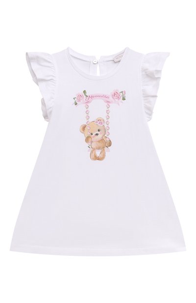 Хлопковая туника MONNALISA, арт. 39A609, фото 1