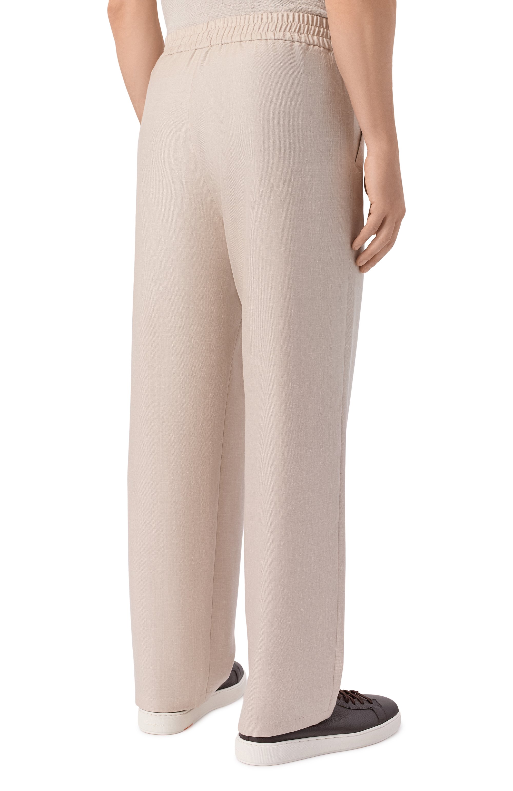 Брюки из кашемира и шелка COLOMBO, арт. PA00505/TEX/77541-10, фото 4