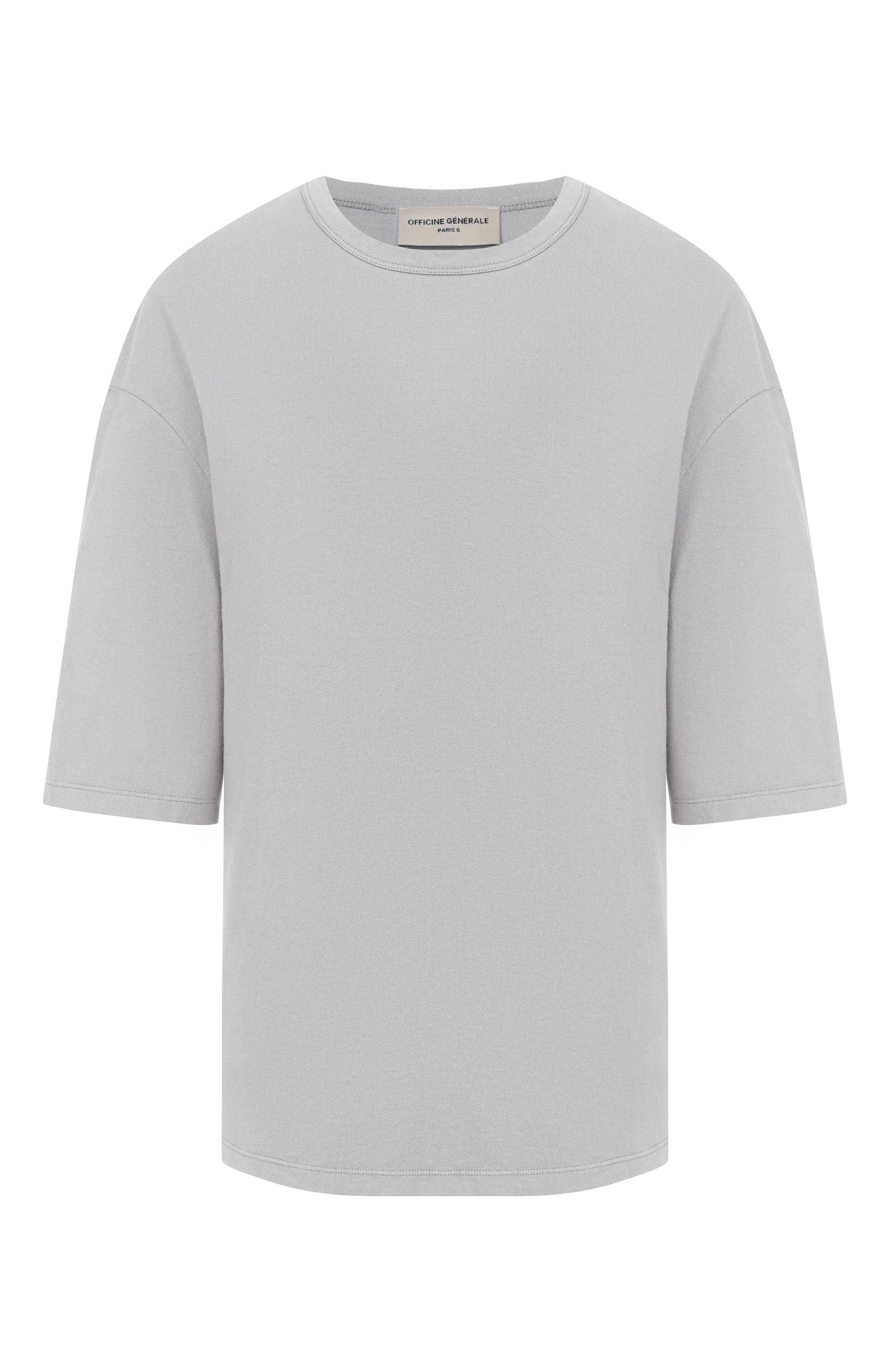 Хлопковая футболка OFFICINE GENERALE, арт. S26WTEE201, фото 1