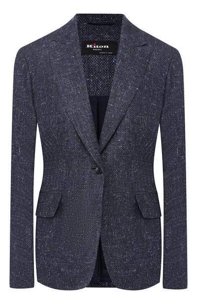 Женский жакет из смеси шелка и шерсти KITON, арт. D46521K02R24