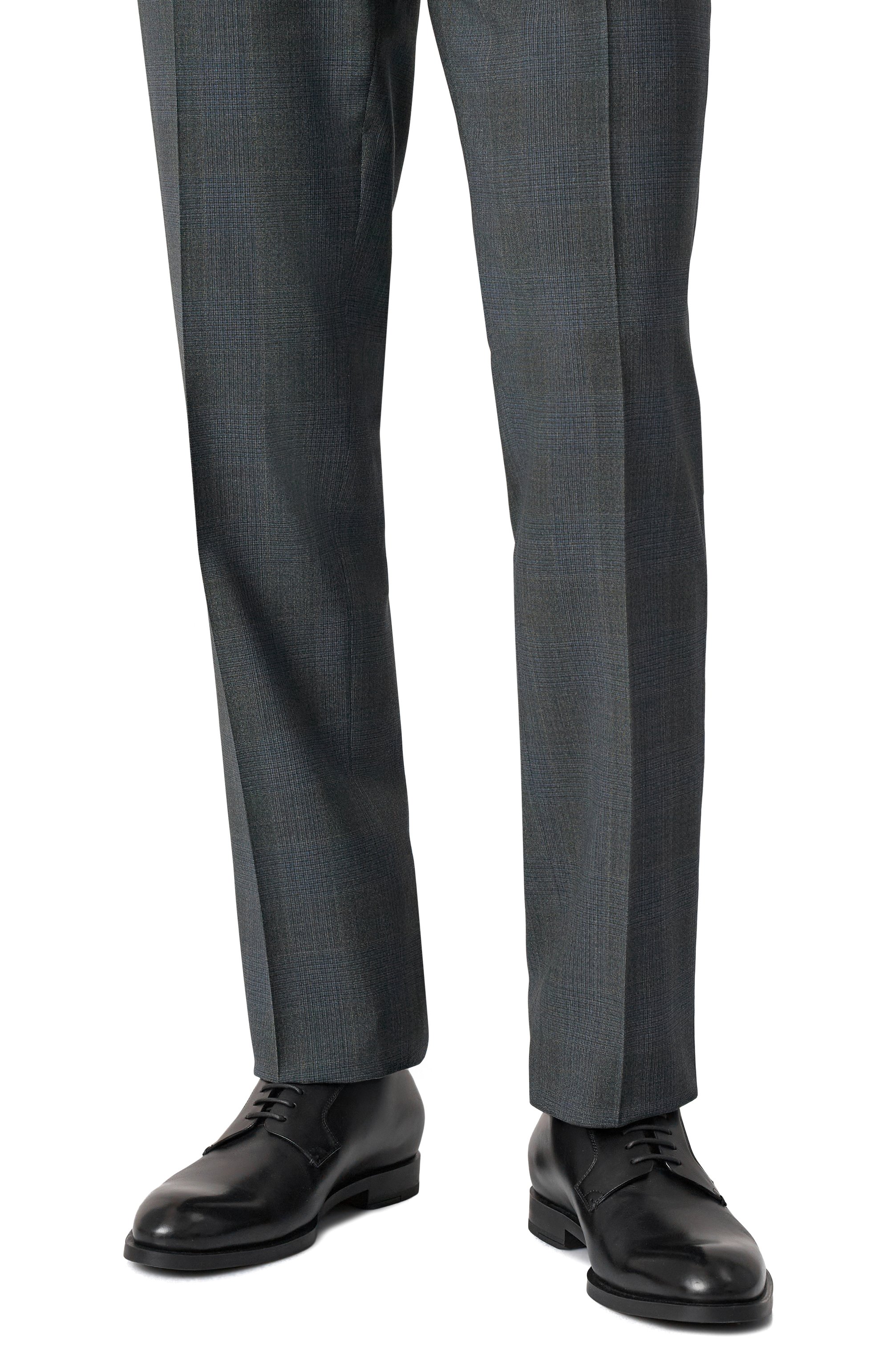 Кожаные дерби ZEGNA темно-синего цвета по цене 112500 руб., арт. A6049Z/LHCGP, фото 3 Кожаные дерби ZEGNA, арт. A6049Z/LHCGP, фото 3