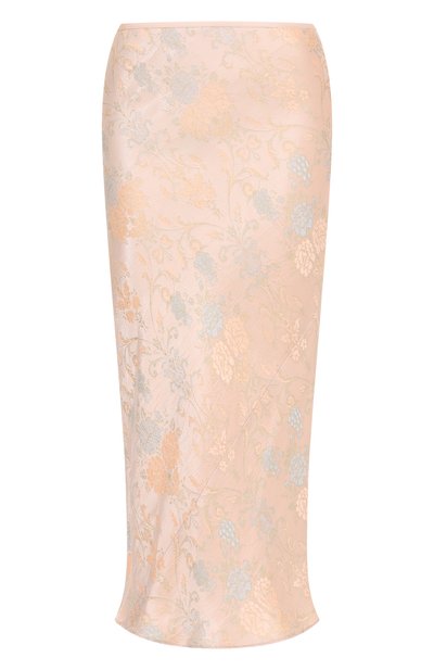 Женская атласная юбка DRIES VAN NOTEN, арт. 251-010804-1540