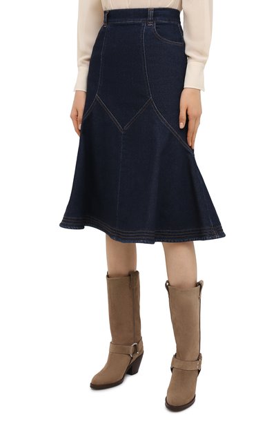 Джинсовая юбка SEE BY CHLOÉ, арт. CHS20WDJ01150, фото 3