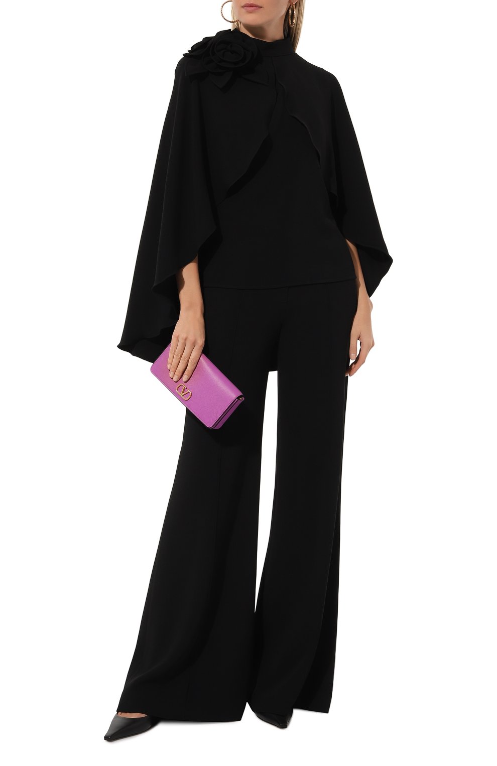 Блузка из шелка и хлопка ELIE SAAB, арт. T0126, фото 2