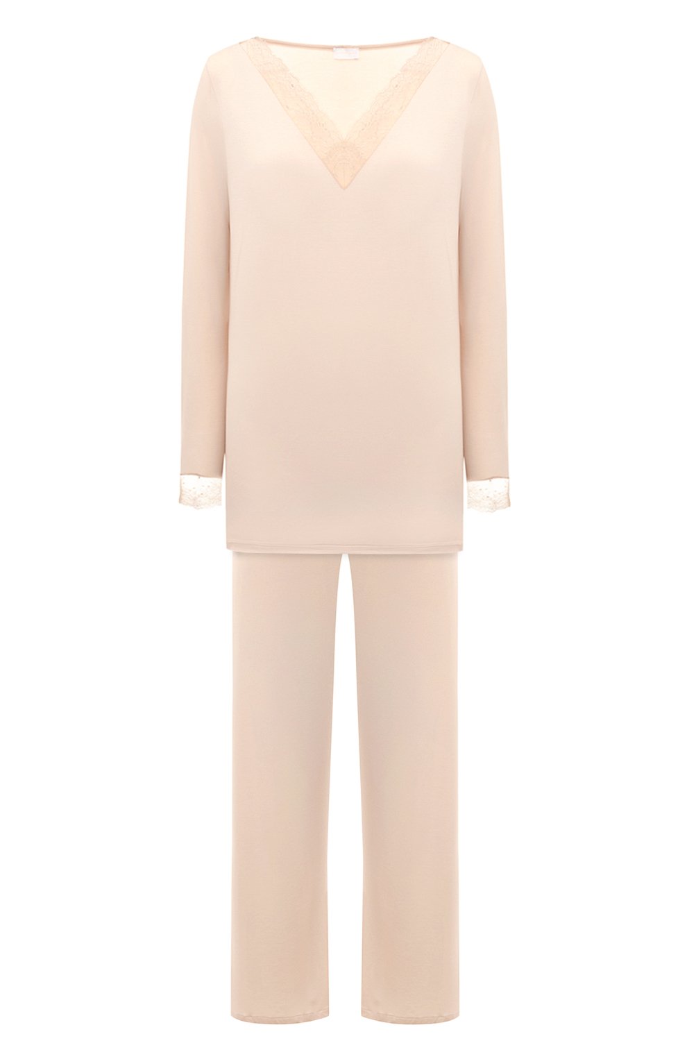 Пижама ZIMMERLI кремового цвета по цене 40950 руб., арт. 762-51002, фото 1 Пижама ZIMMERLI, арт. 762-51002, фото 1