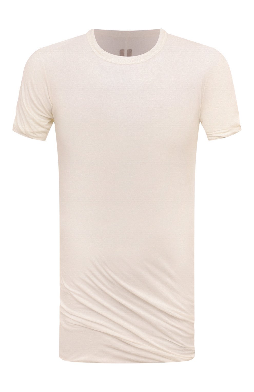 Хлопковая футболка RICK OWENS, арт. RU02D6256/UC, фото 1