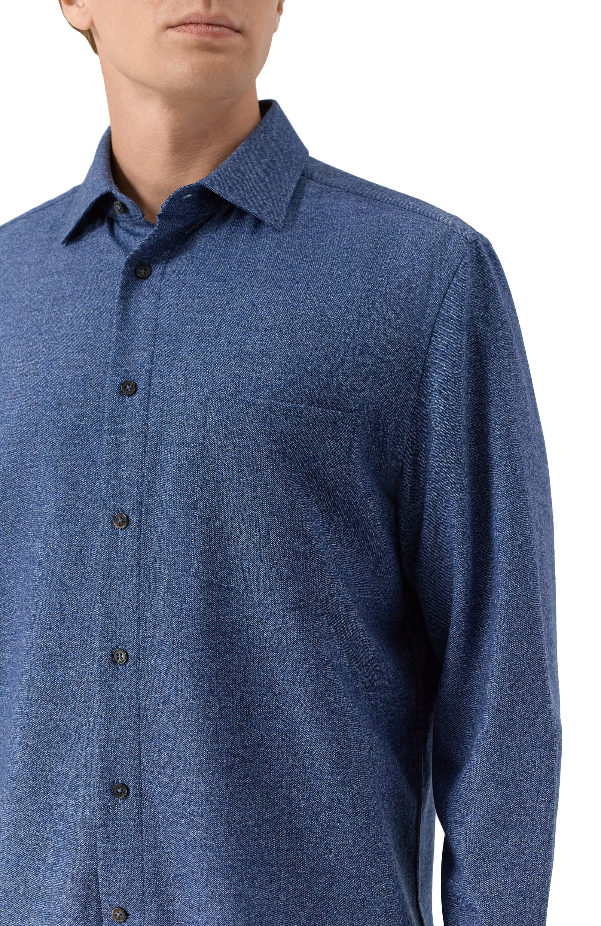 Шерстяная рубашка 12 STOREEZ, арт. 127069, фото 5