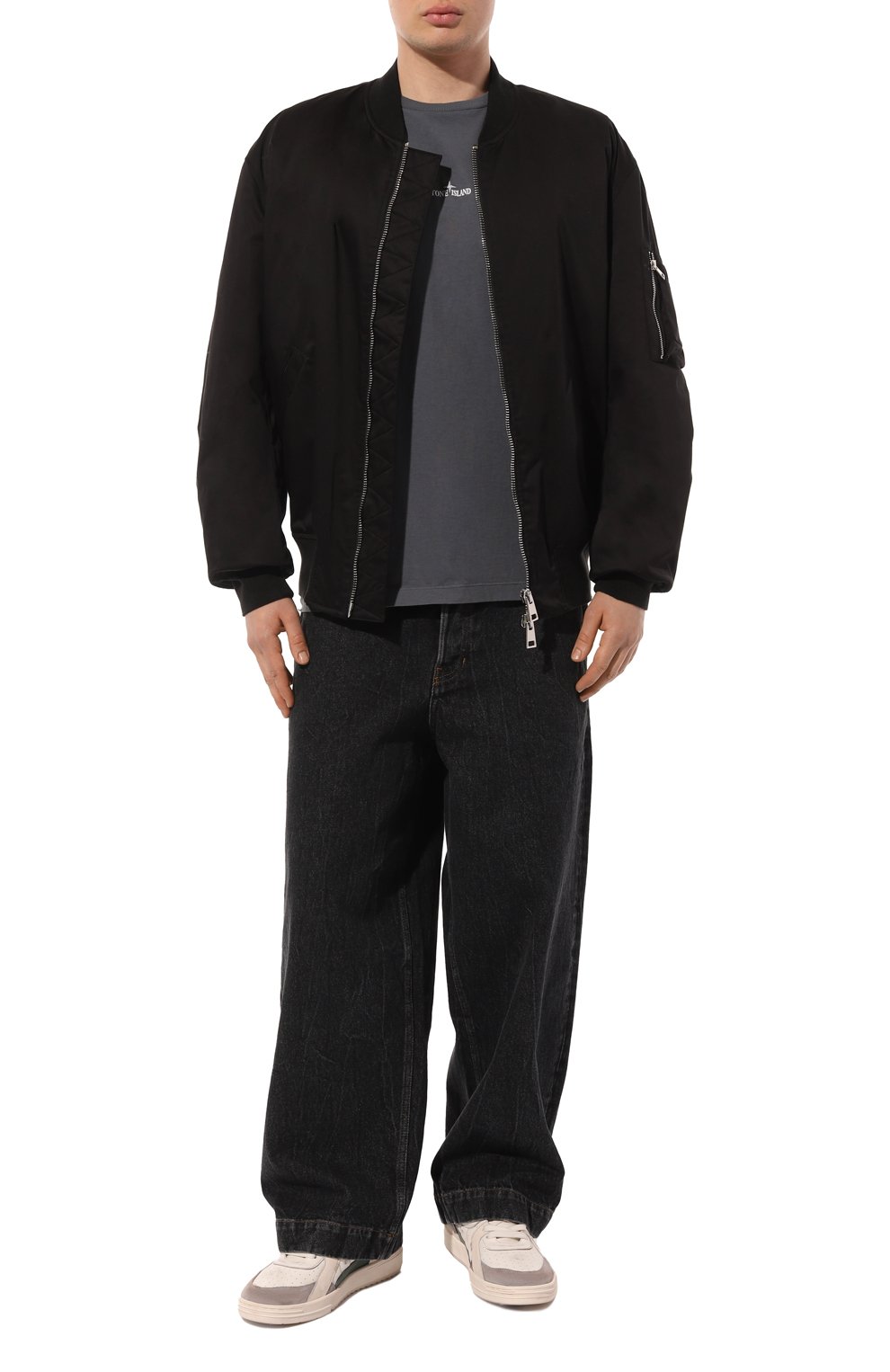 Хлопковая футболка STONE ISLAND, арт. 79152NS82V0062, фото 2