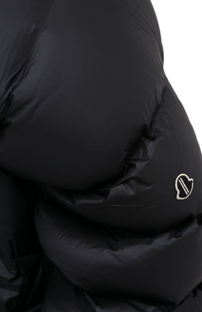 Пуховик moncler + rick owens MONCLER черного цвета по цене 167500 руб., арт. MU20F0002/C0594, фото 5 Пуховик moncler + rick owens MONCLER, арт. MU20F0002/C0594, фото 5