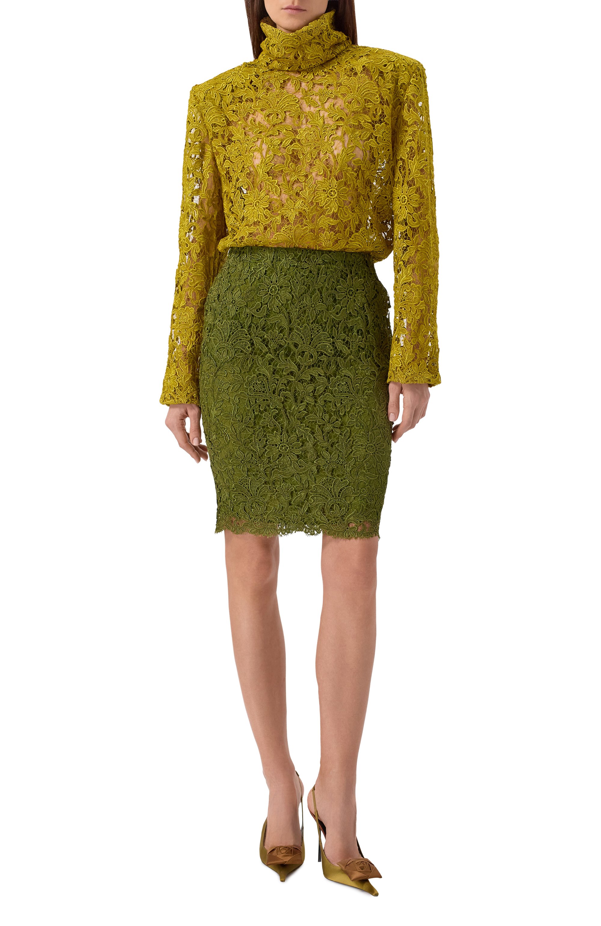 Юбка SAINT LAURENT, арт. 845790/Y363H, фото 2