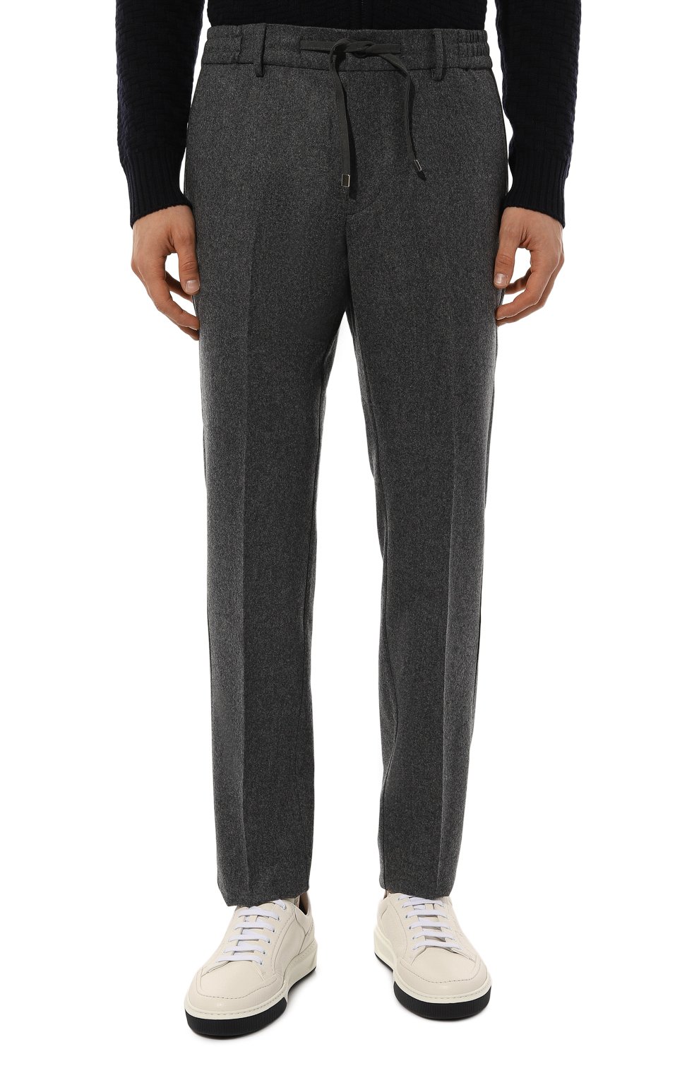 Шерстяные брюки BERWICH темно-серого цвета по цене 45950 руб., арт. SPIAGGIA ALC/VB1504, фото 3 Шерстяные брюки BERWICH, арт. SPIAGGIA ALC/VB1504, фото 3