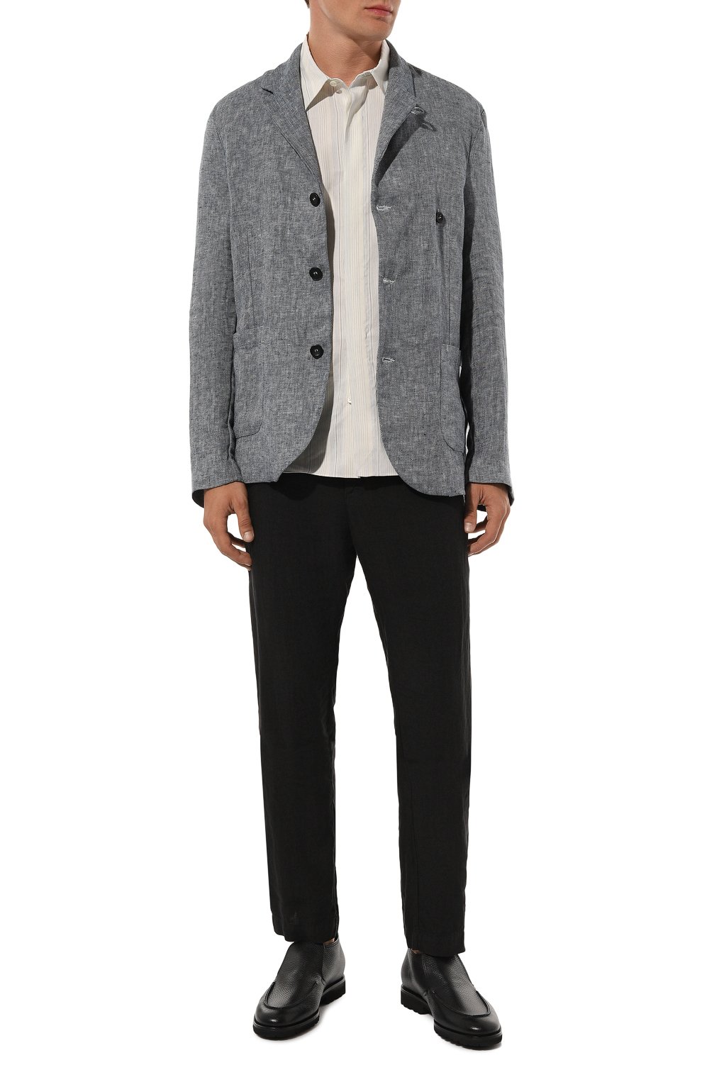 Льняной пиджак HANNES ROETHER, арт. J0P32PE.6048, фото 3