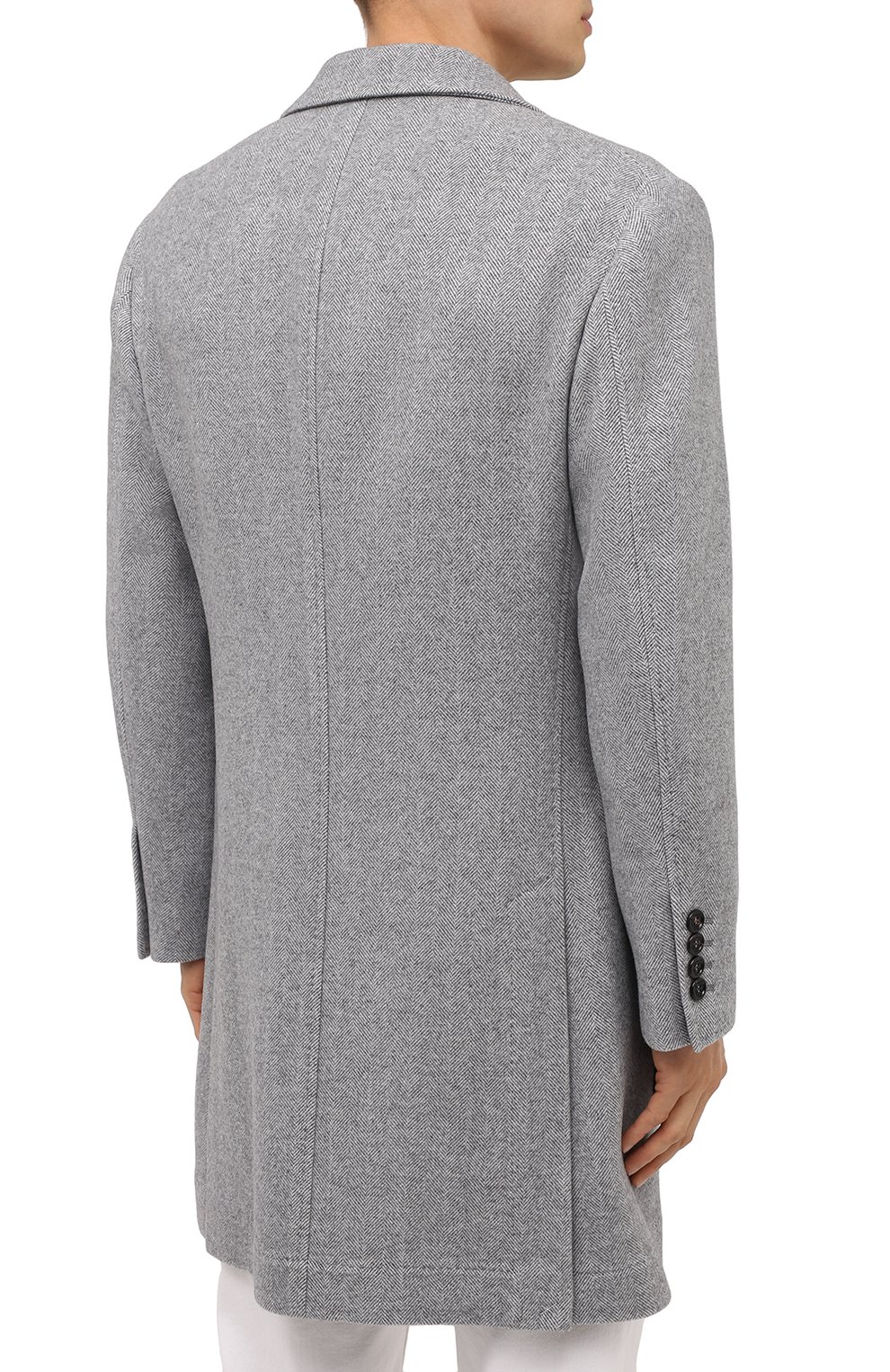 Пальто из шерсти и кашемира BRUNELLO CUCINELLI, арт. MQ4499039, фото 4