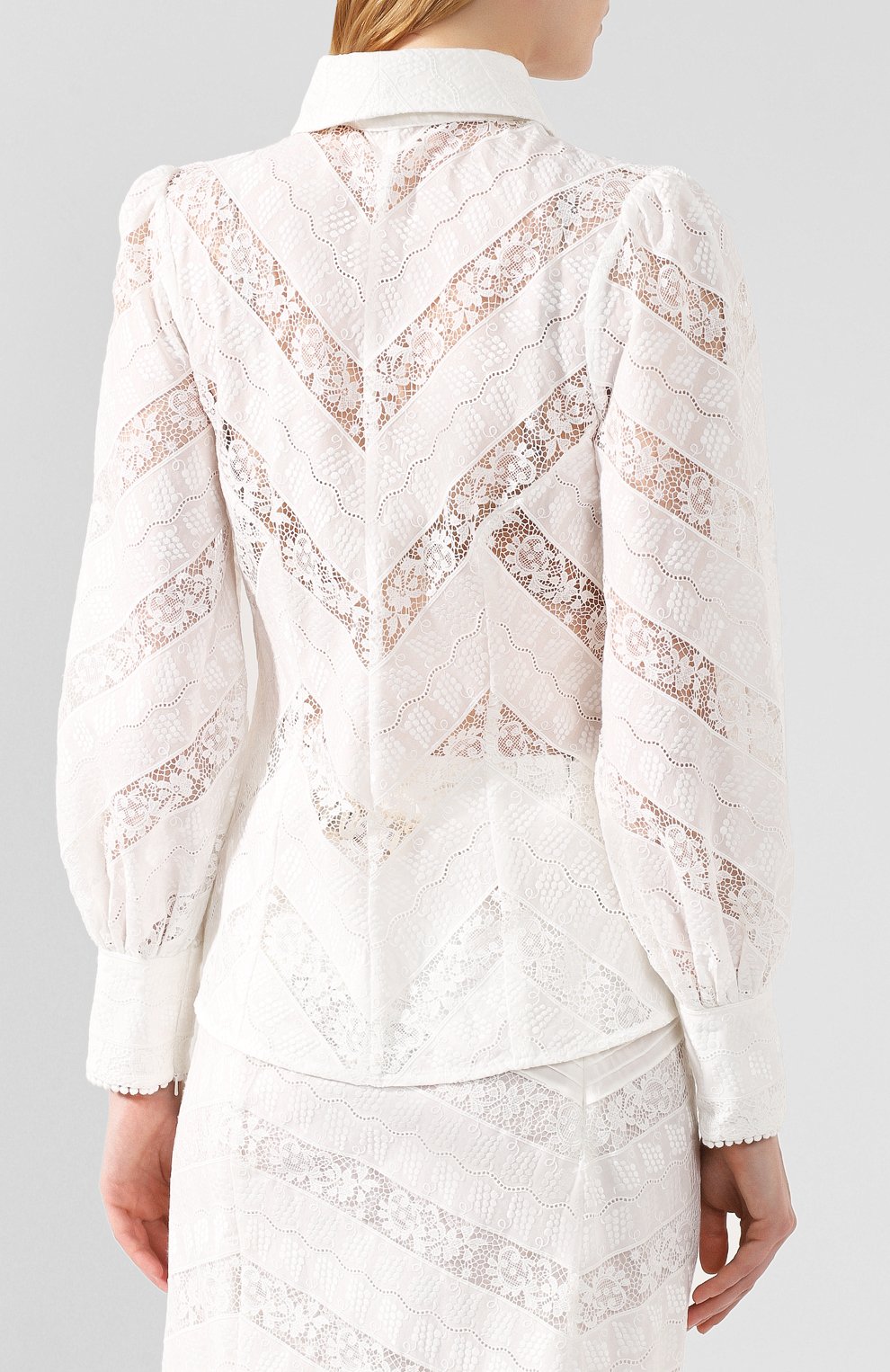 Кружевная блузка ZIMMERMANN, арт. 6572TVEN, фото 4
