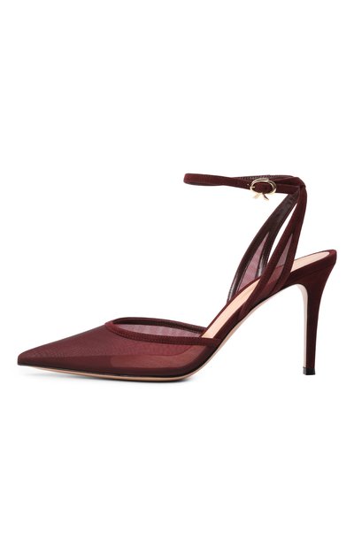 Текстильные туфли dorotea 85 GIANVITO ROSSI, арт. G95504.85RIC.0XCRYRY, фото 4