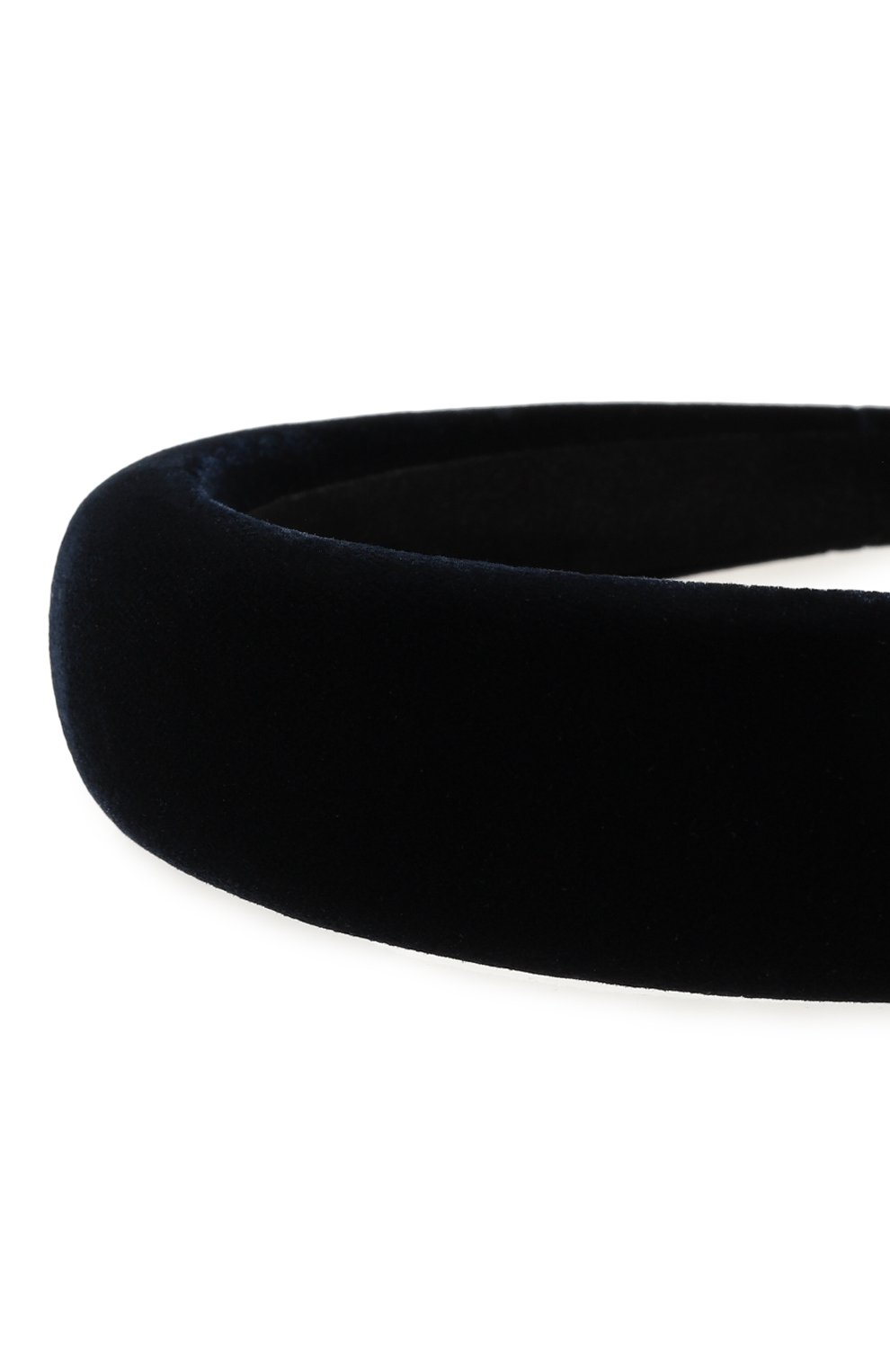 Ободок для волос ALEXANDRE DE PARIS темно-синего цвета по цене 32300 руб., арт. THB30-17T-P23 M, фото 4 Ободок для волос ALEXANDRE DE PARIS, арт. THB30-17T-P23 M, фото 4