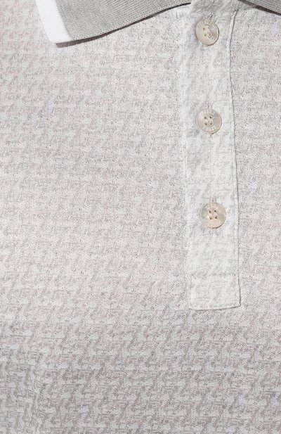 Поло из хлопка и шелка ZILLI, арт. KBP005M0107VZJA00M, фото 5