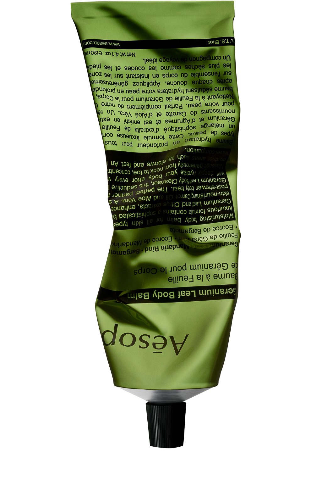 Бальзам для тела geranium leaf (120ml) AESOP бесцветного цвета по цене 2400 руб., арт. T120BM08, фото 1 Бальзам для тела geranium leaf (120ml) AESOP, арт. T120BM08, фото 1