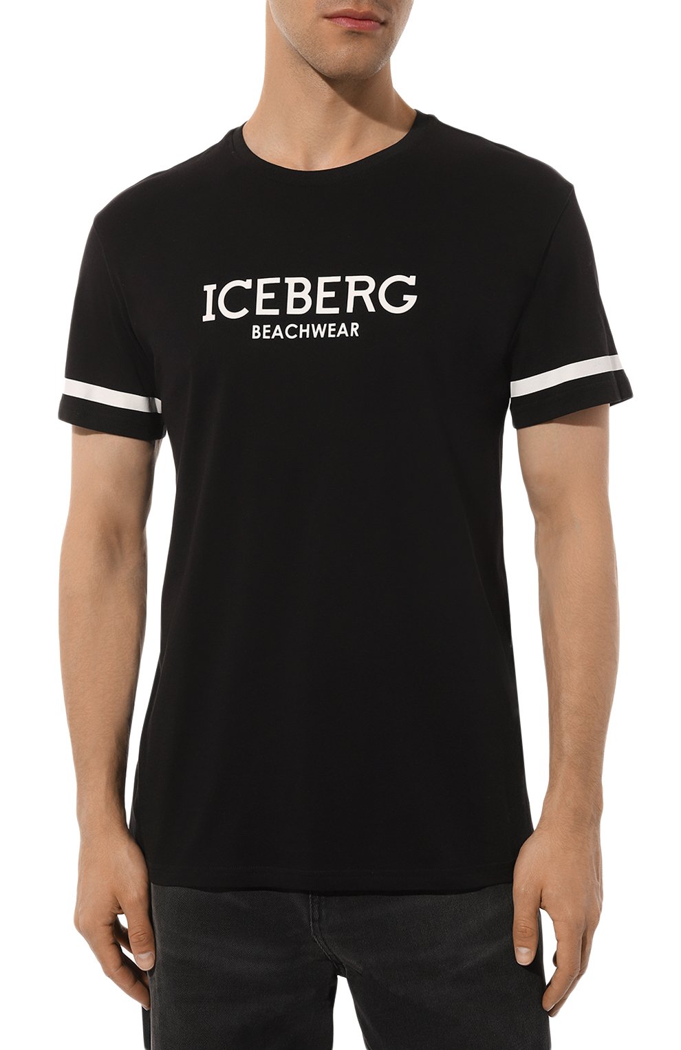 Хлопковая футболка ICEBERG, арт. ICE4MTS02, фото 3