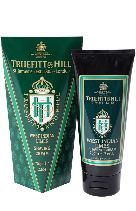 фото Крем для бритья в тюбике west indian limes truefitt&hill