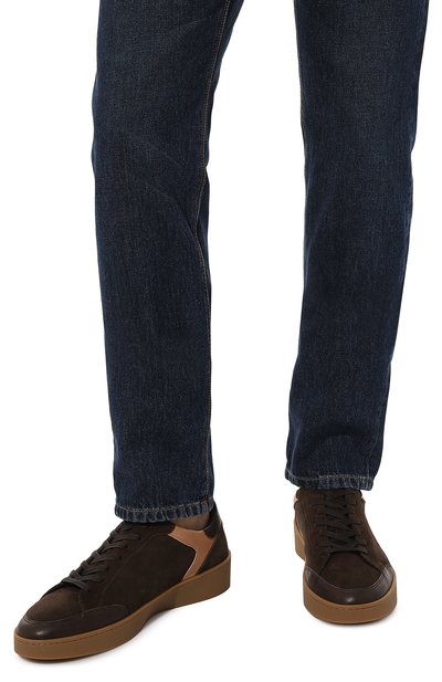 Замшевые кеды CANALI, арт. 591204/RB01025, фото 3